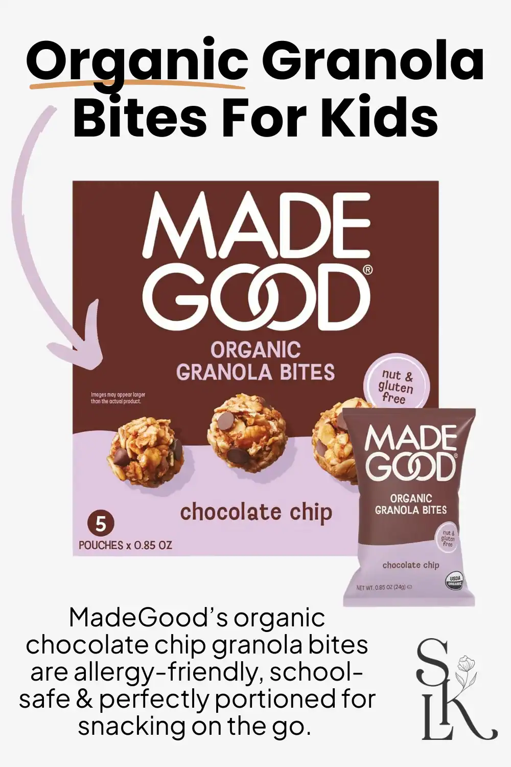 Made Good’s certified organic granola and chocolate snacks, school-safe and ideal for Halloween handouts.
