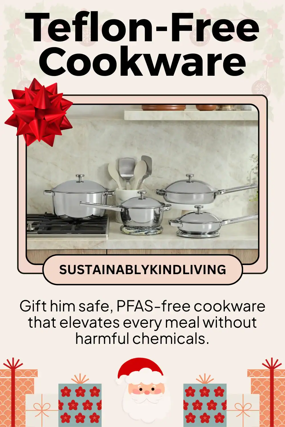 Our Place PFAS-free titanium cookware crafted with non-toxic materials, sustainable and safe for everyday healthy cooking.