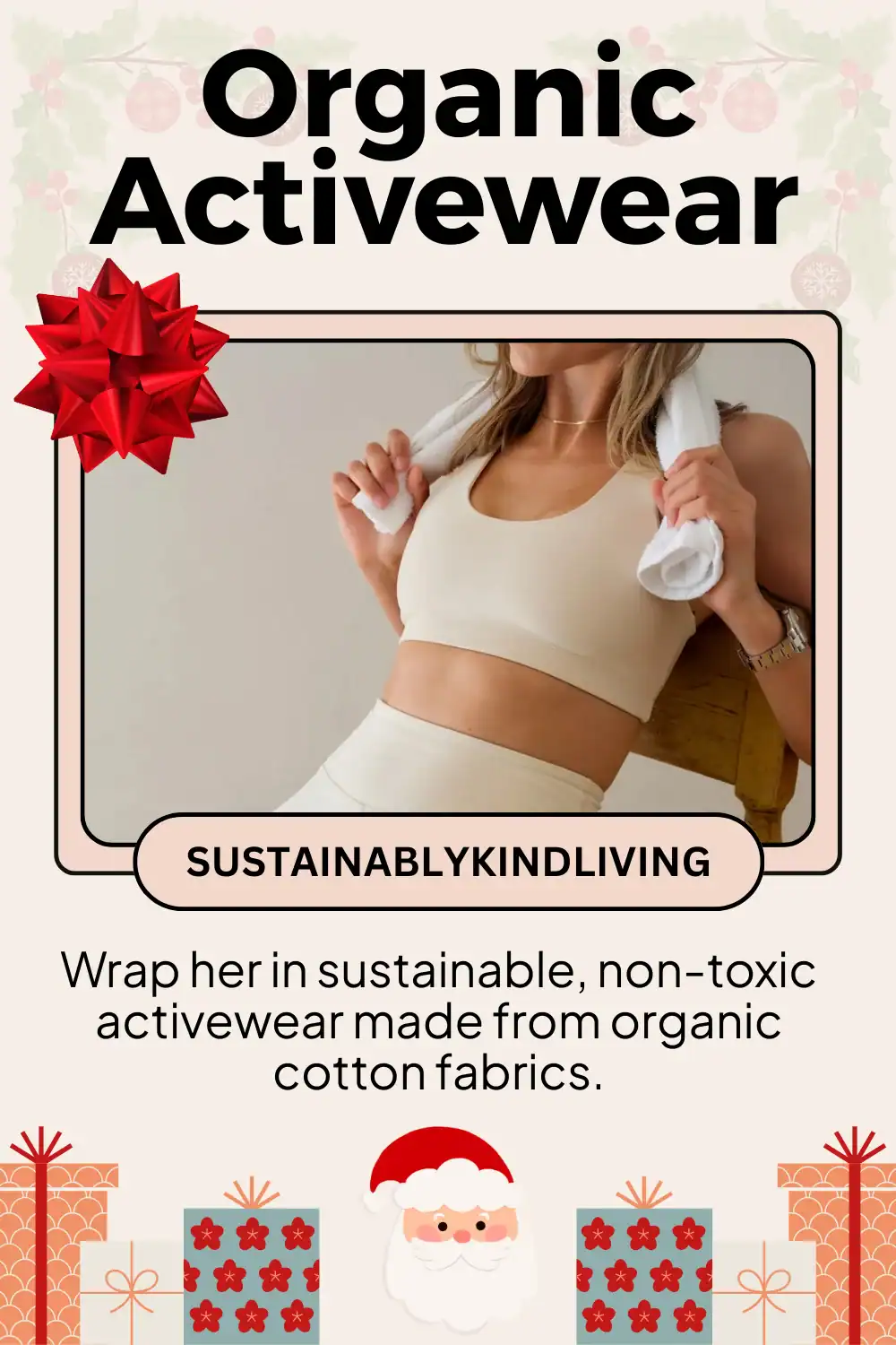 Mate The Label activewear crafted from organic cotton and non-toxic dyes, perfect sustainable fashion gift for her.