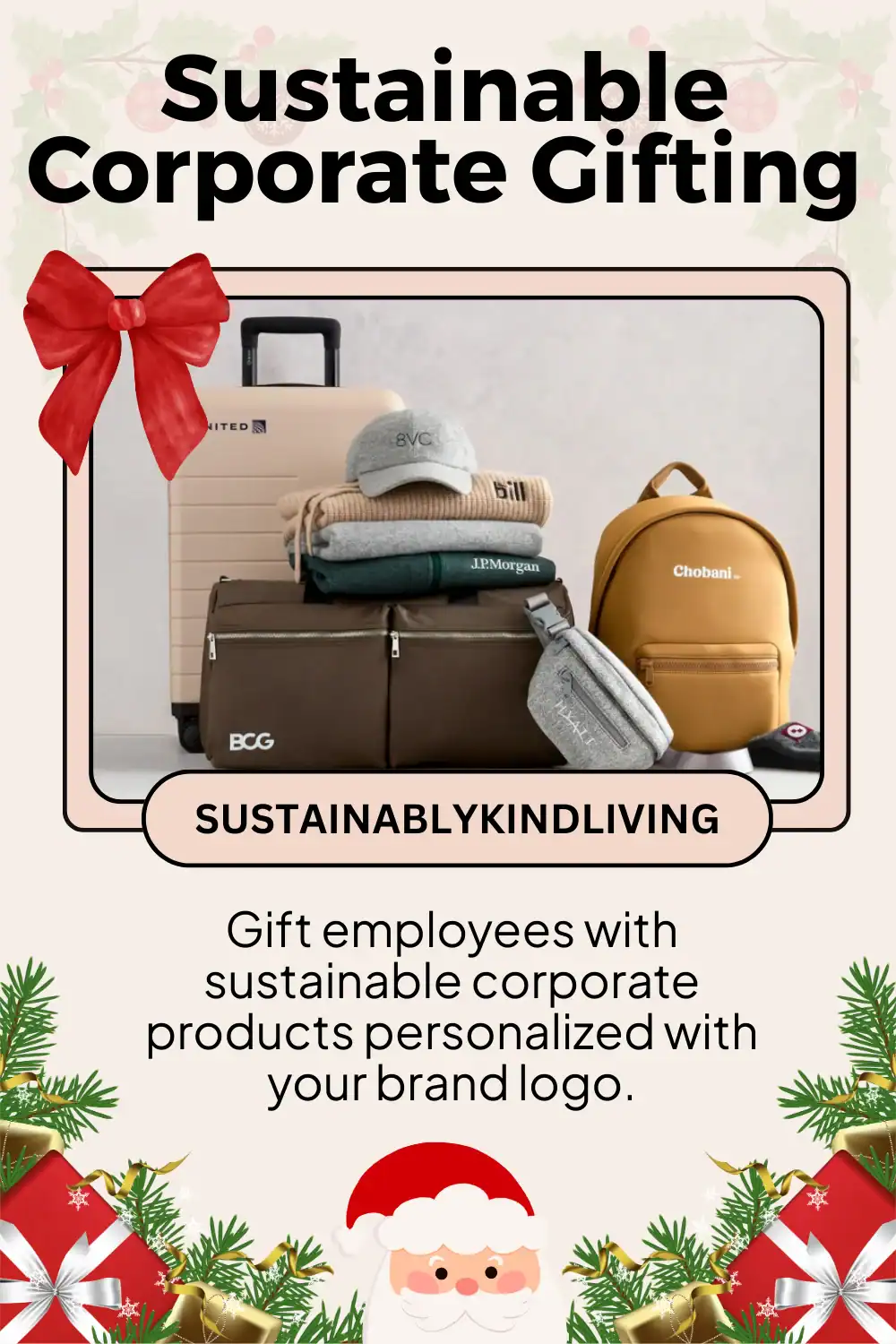 Quince sustainable corporate gifts made with timeless, eco-friendly essentials, perfect for branded employee gifting.