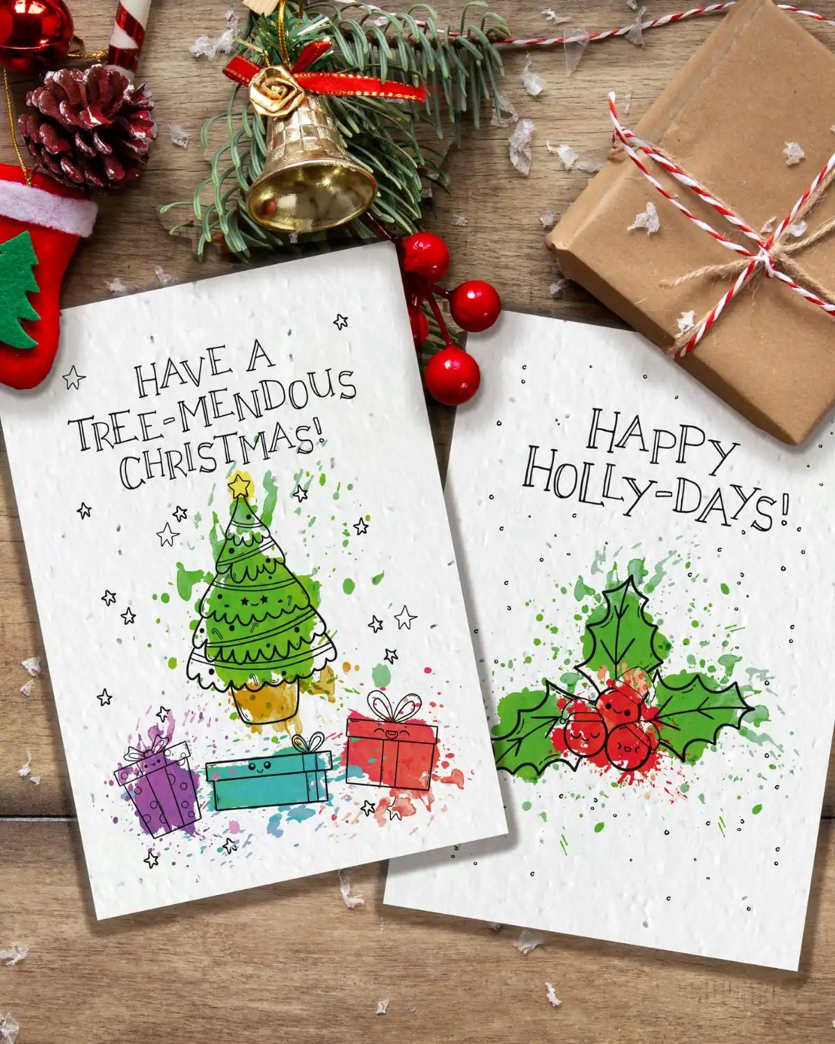 The Seed Card Company plantable eco friendly Christmas cards UK.