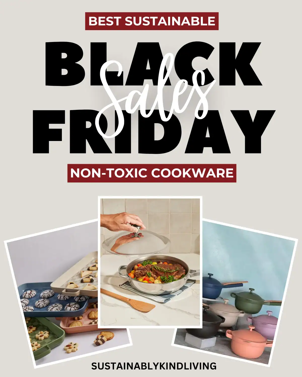 Our Place non-toxic cookware and kitchen appliances designed for safer cooking without PFAS or toxic coatings, perfect for sustainable Black Friday kitchen deals.
