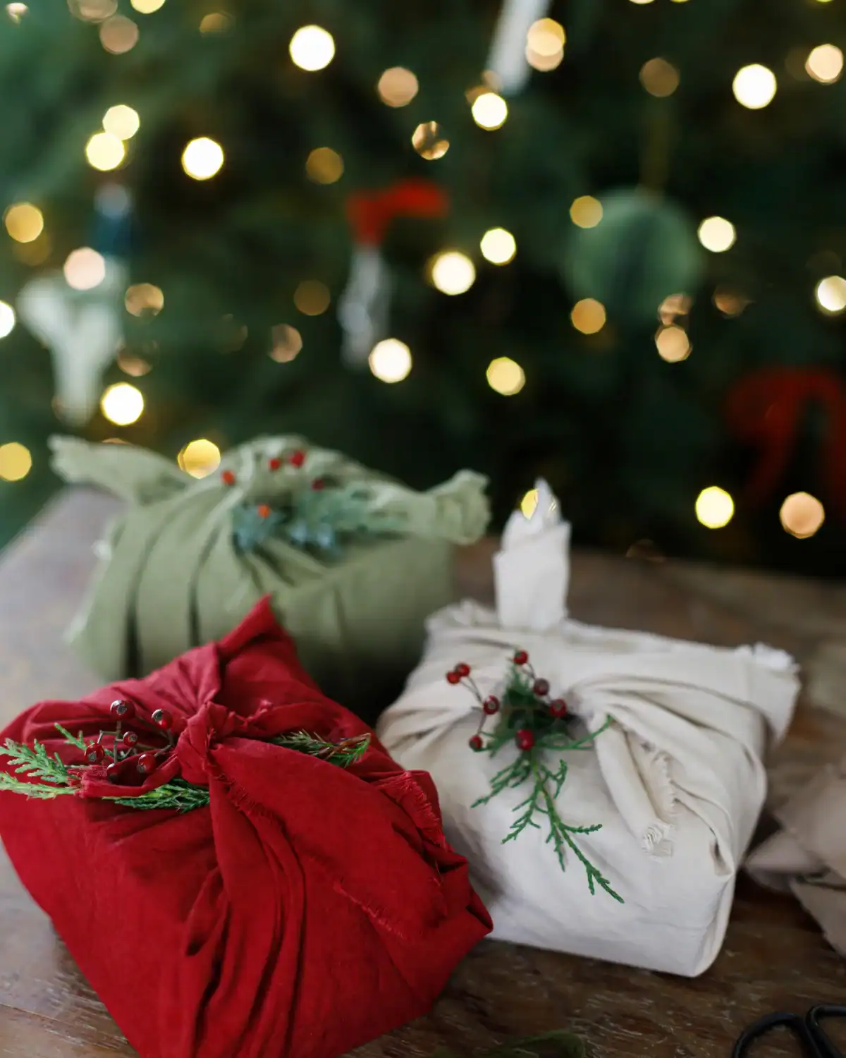 Reusable Fabric Gift Wrap