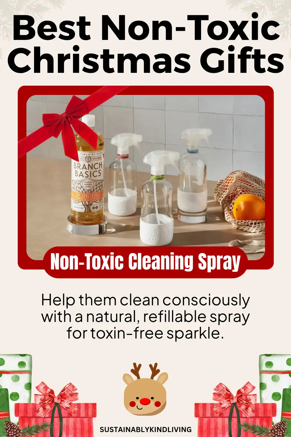 Branch Basics all-purpose cleaner – chemical-free gift for a healthy home.