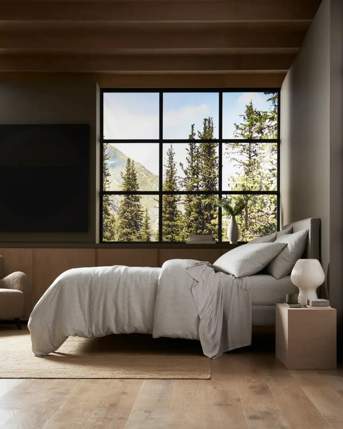 Cozy Earth luxury bamboo viscose sheets known for cooling comfort, softness, and OEKO-TEX certified materials.