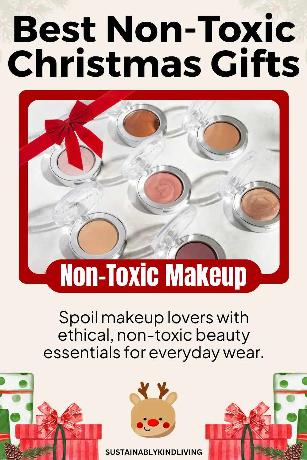 Non-toxic foundation and eyeshadow from Lauren Brooke Cosmetiques.