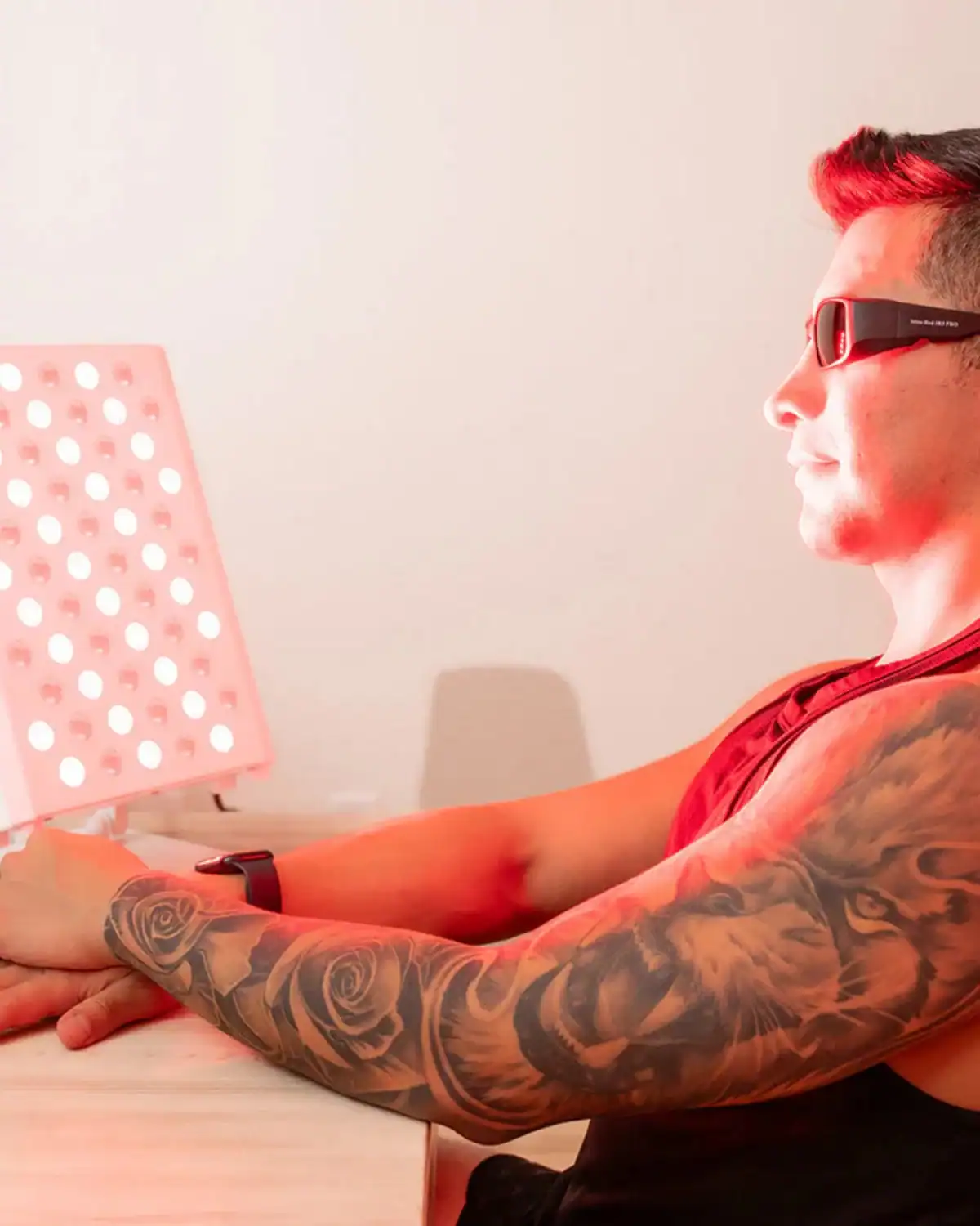 Red Light Therapy Before And After