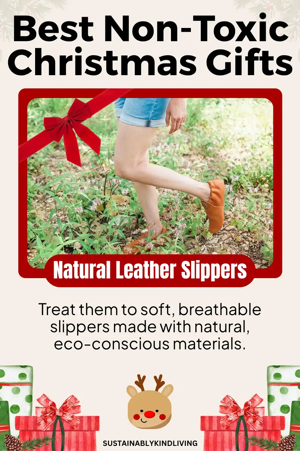 Natural wool slippers by Softstar – non-toxic comfort gift for winter.