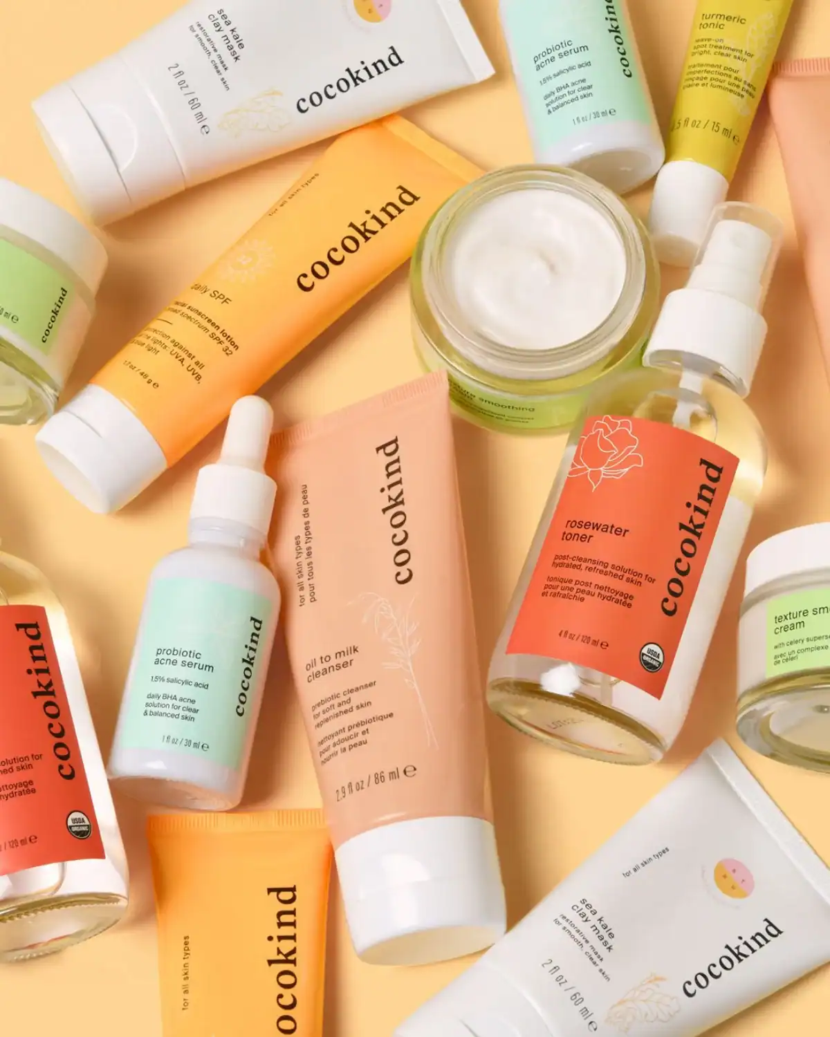 Clean skincare for teens by Cocokind.