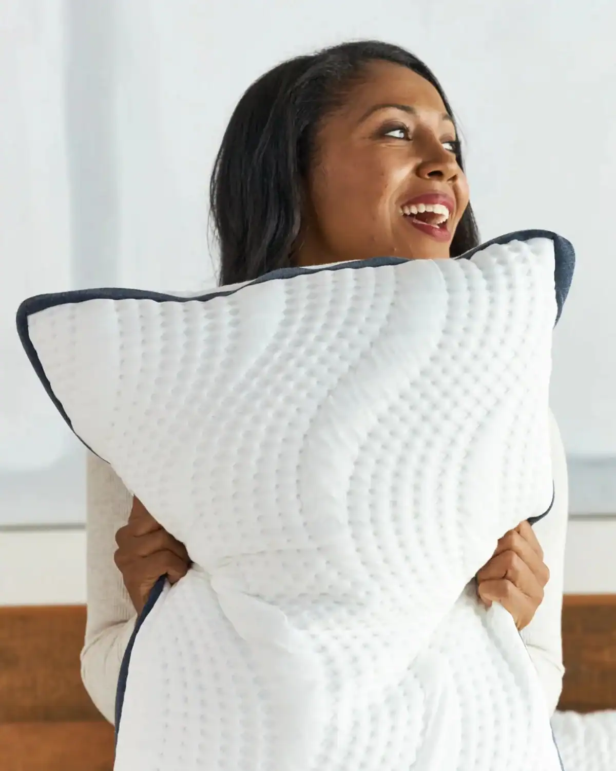 Brentwood Home affordable organic latex pillow without synthetic blends.