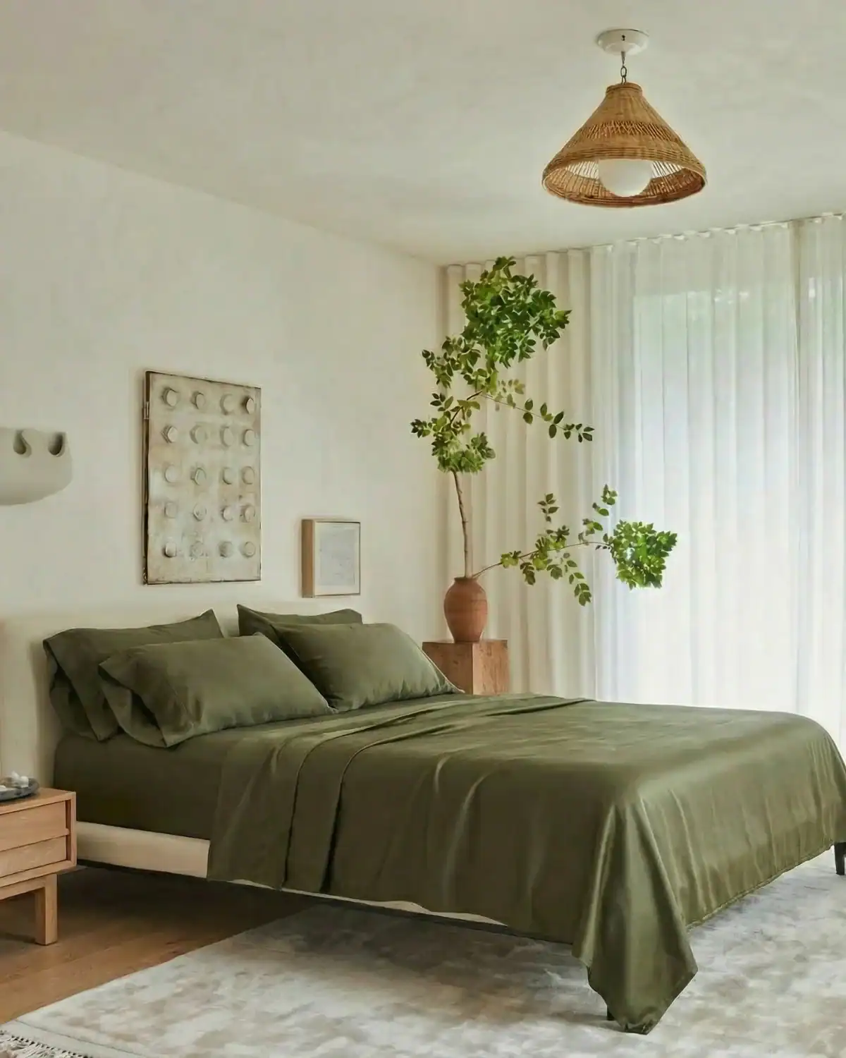 Ettitude bamboo lyocell sheets made in a closed-loop system and OEKO-TEX certified.