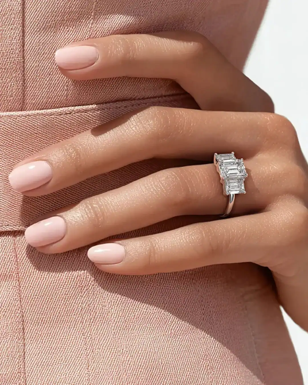 Brilliant Earth ethical engagement rings with conflict-free diamonds and recycled gold.