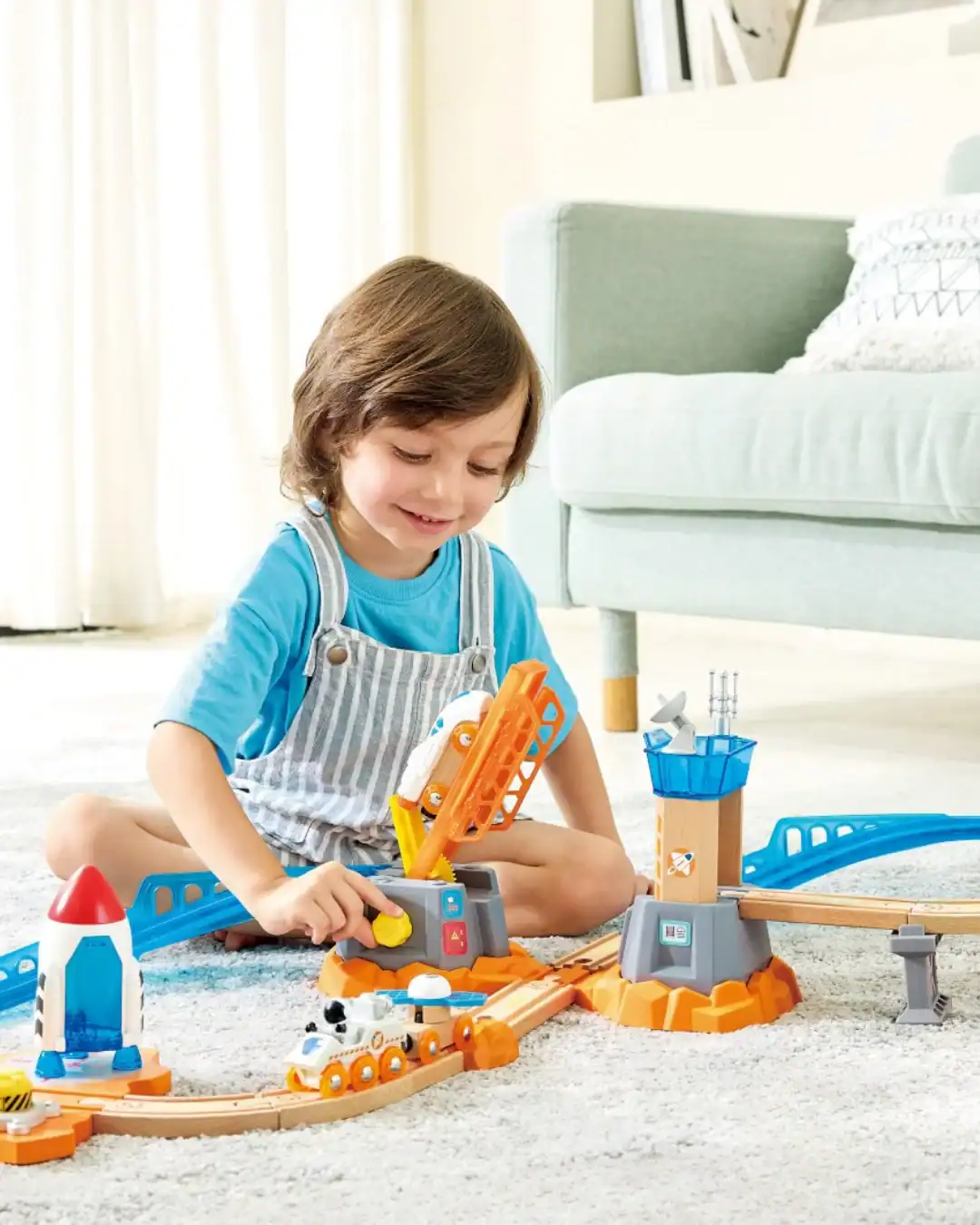 Eco-friendly wooden toys for kids made from FSC-certified wood by Hape.