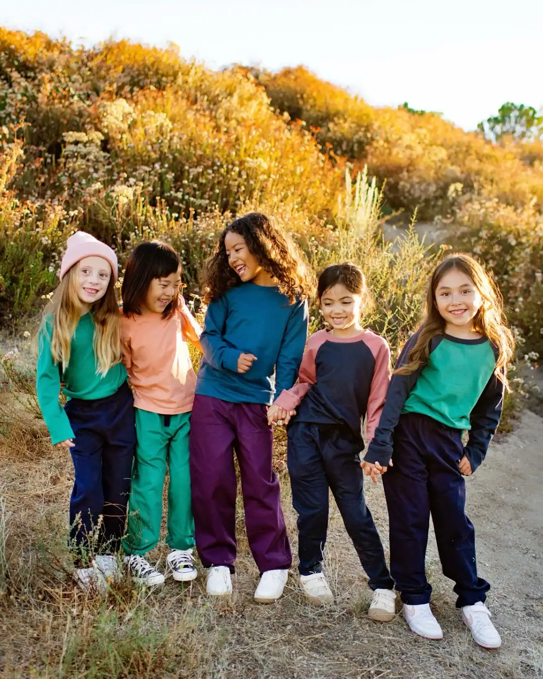 Jackalo sustainable kids' clothing designed to grow with kids and last multiple seasons.