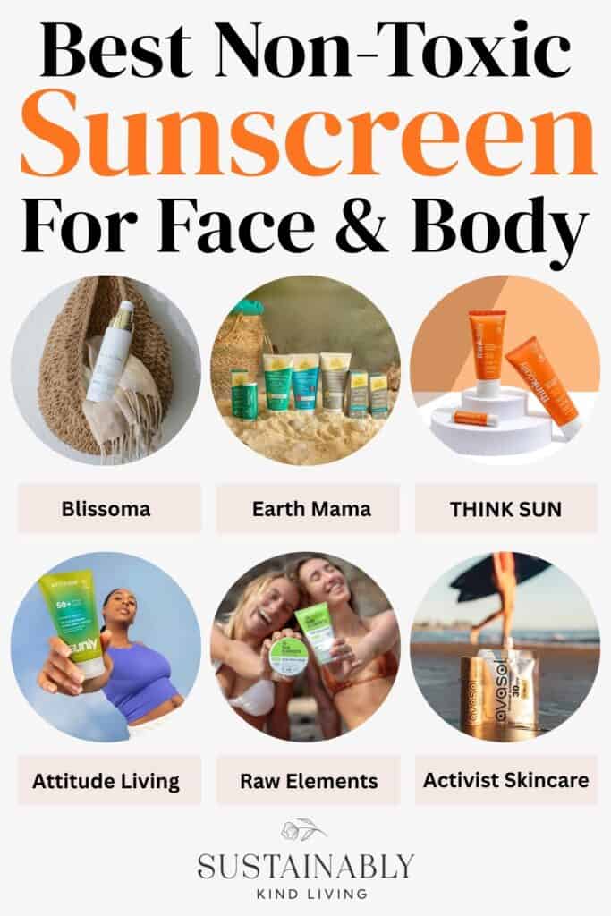 non toxic sunscreen for face and body