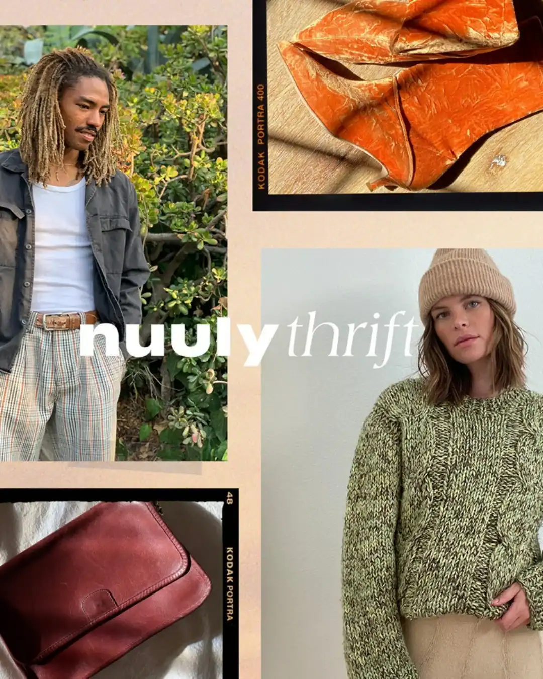 Nuuly resale platform for curated secondhand clothing from rental inventory.
