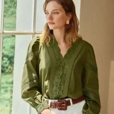 Petite Studio tops designed for petite frames with adjusted torso length and improved overall fit.