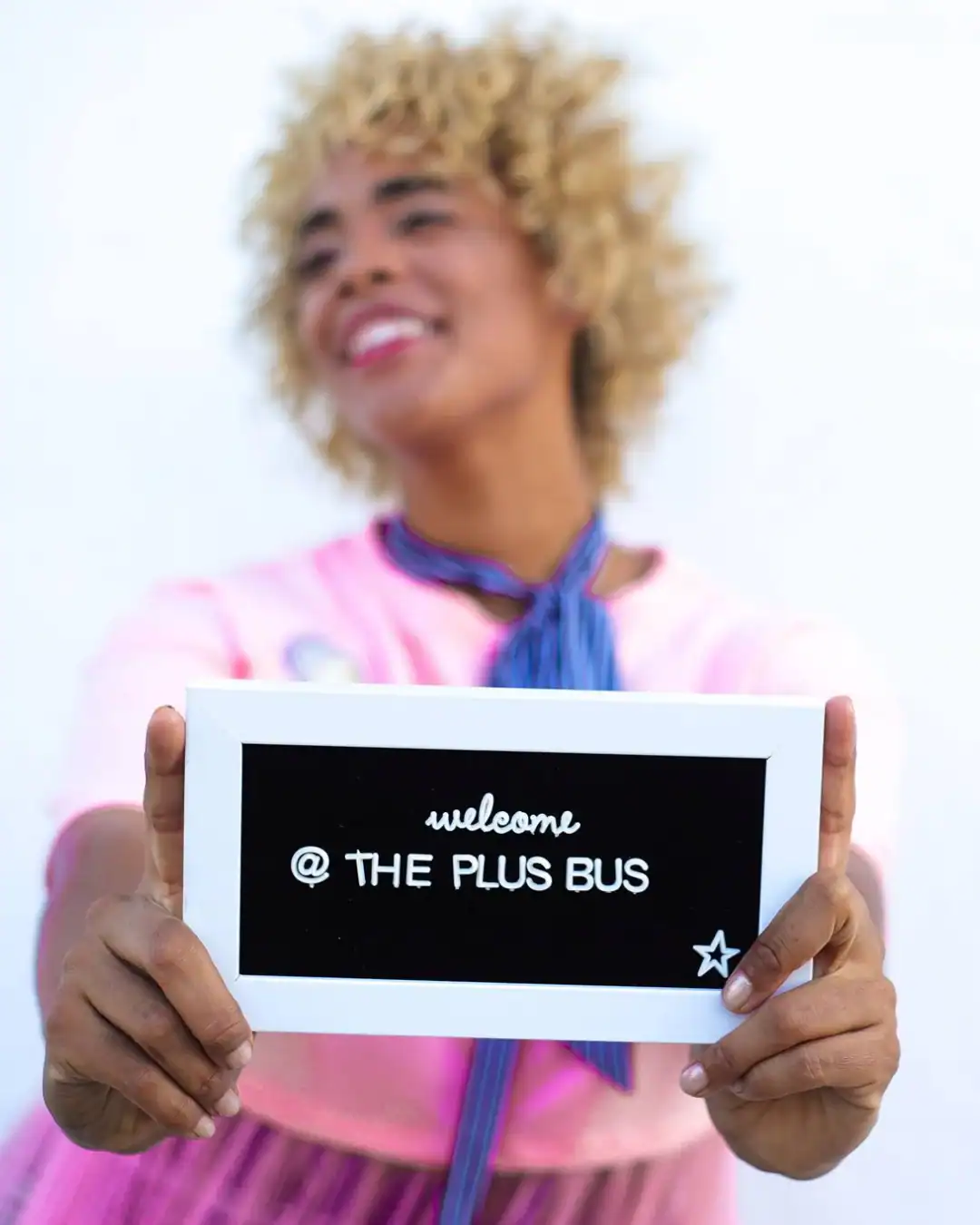 The Plus Bus Boutique curated plus-size secondhand clothing and vintage fashion.