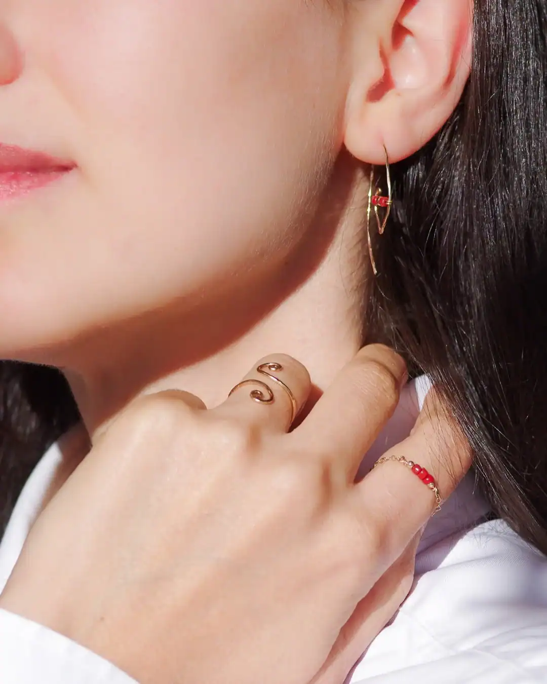 Rays and Riches handmade ethical jewelry made in small batches with recycled metals.