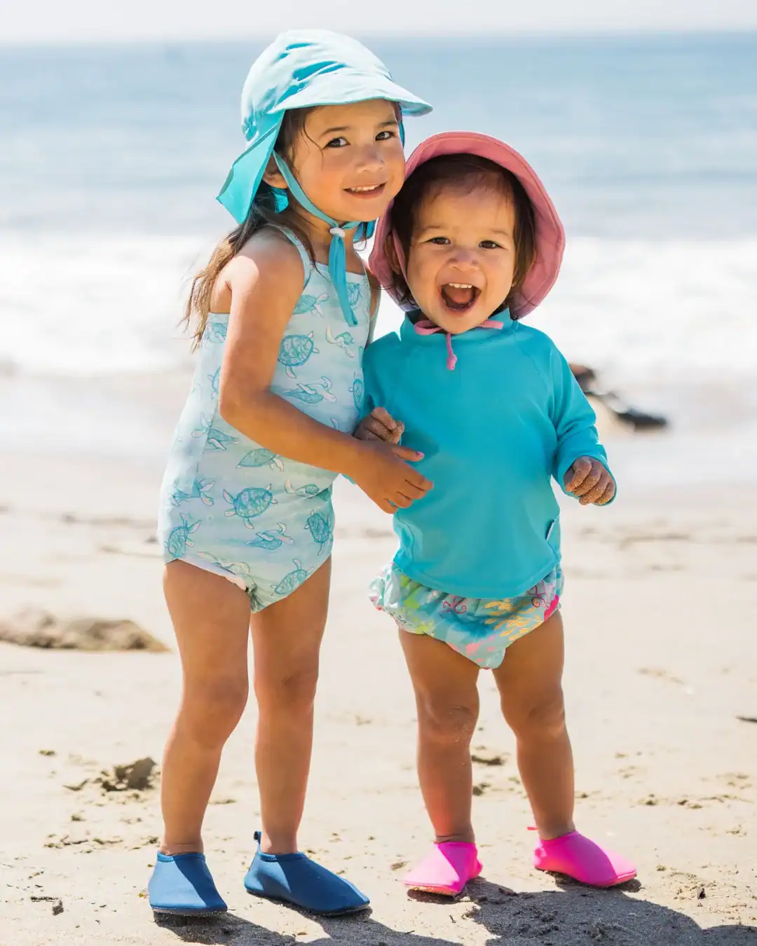Green Sprouts reusable swim diapers with OEKO-TEX certified recycled materials for everyday use.