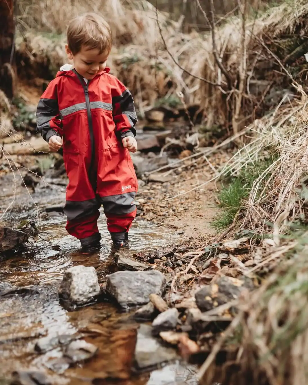 Oaki kids rain gear polyurethane waterproof jacket OEKO TEX certified.