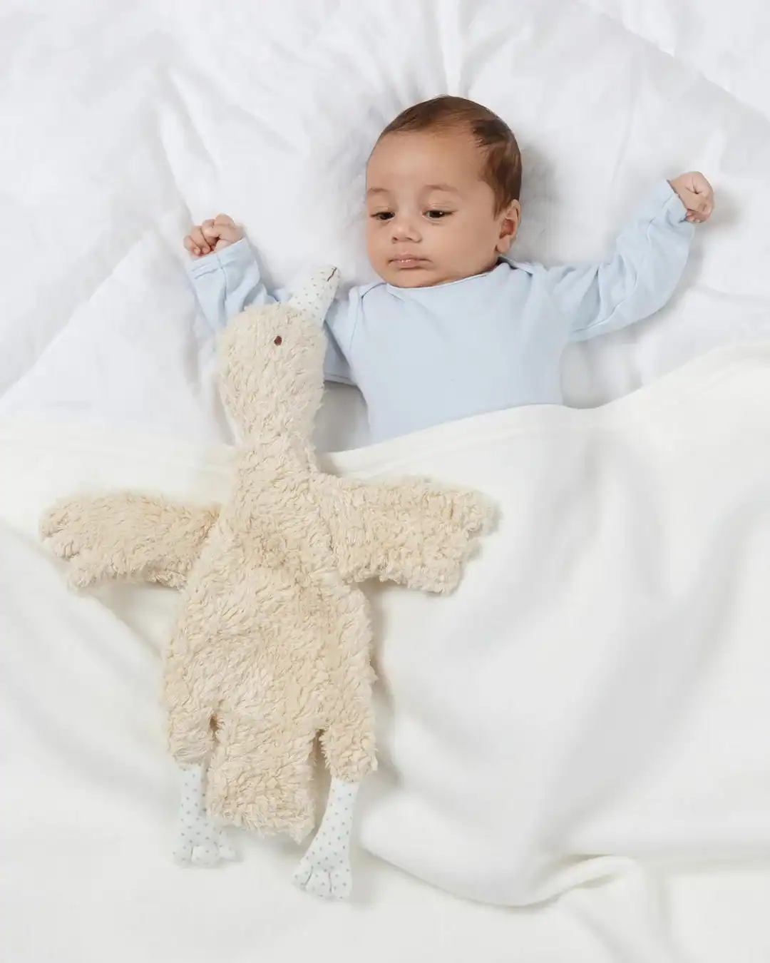 Under the Nile organic baby clothing and swaddles made from GOTS-certified Egyptian cotton.