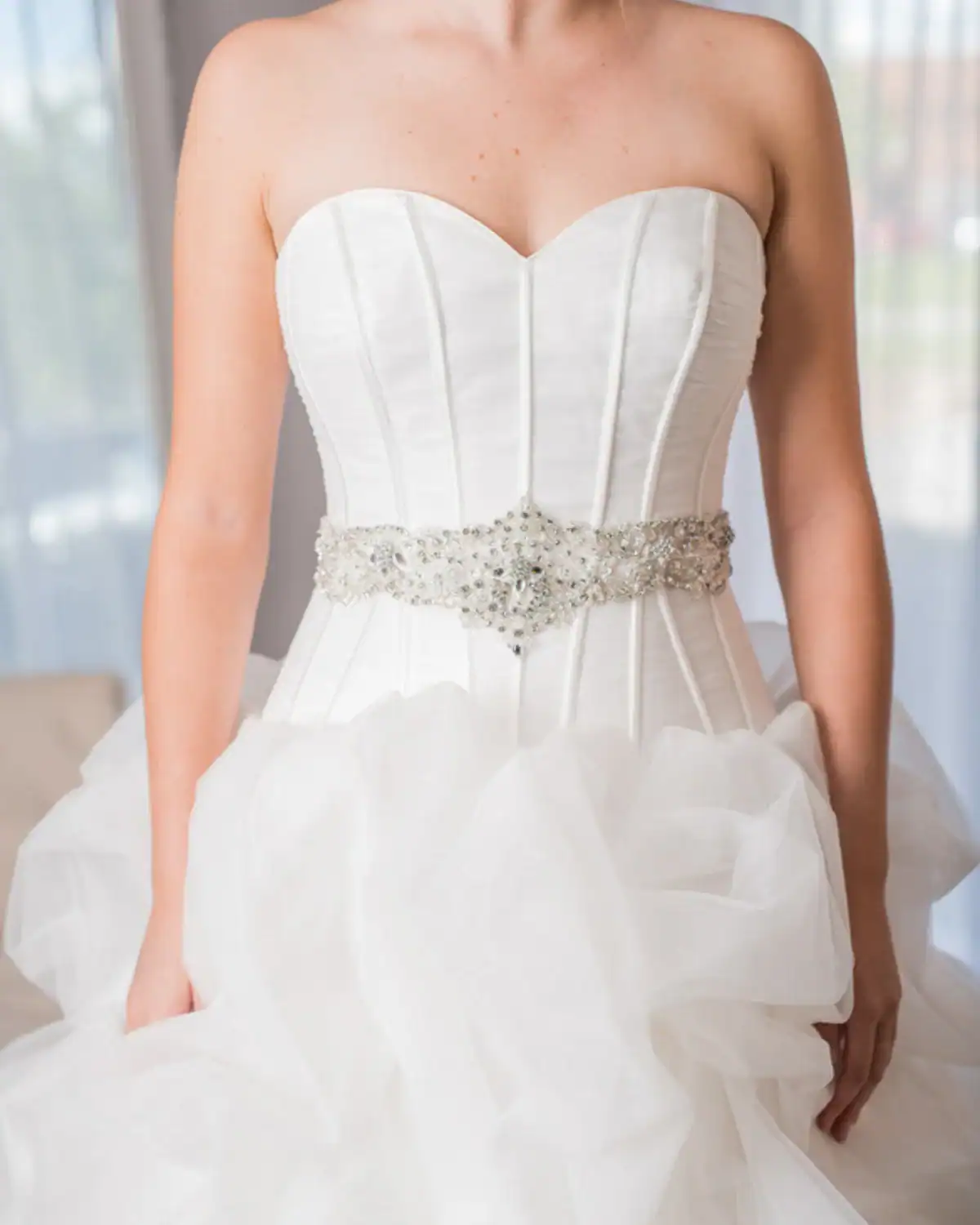 Designer resale wedding dresses from Borrowing Magnolia bridal marketplace.