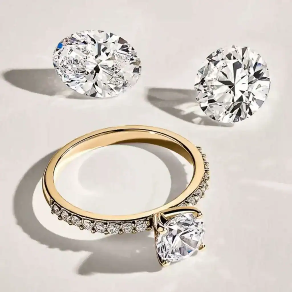 Custom engagement ring design from Brilliant Earth.
