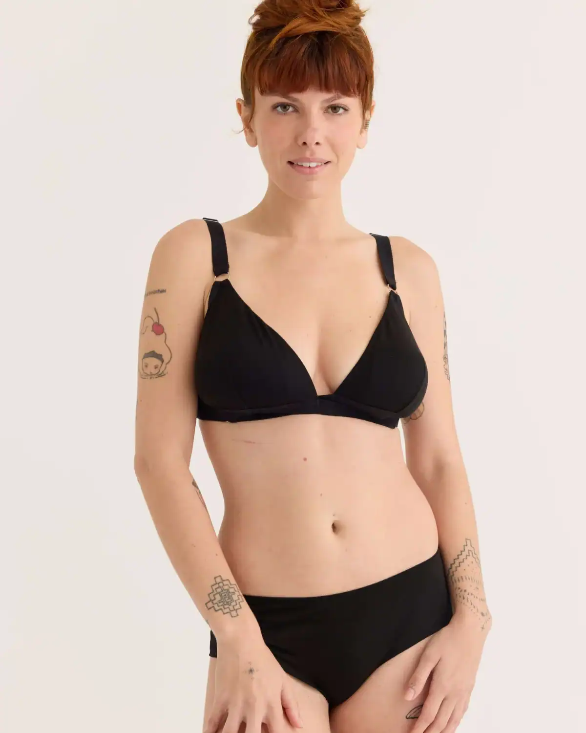 The Very Good Bra plastic-free nursing bra made with organic cotton and natural materials for lower-toxic postpartum support.