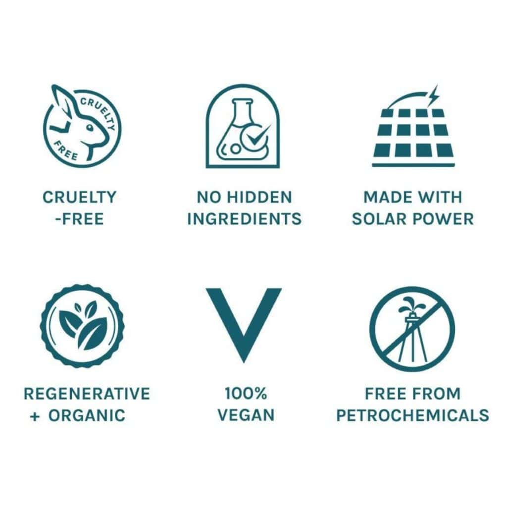 Blissoma deodorant brand values cruelty free vegan non toxic skincare no hidden ingredients