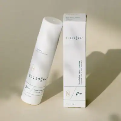 Blissoma Pure Sensitive Care Complex featuring a non-toxic moisturizer for sensitive, dry, reactive, and combination skin.