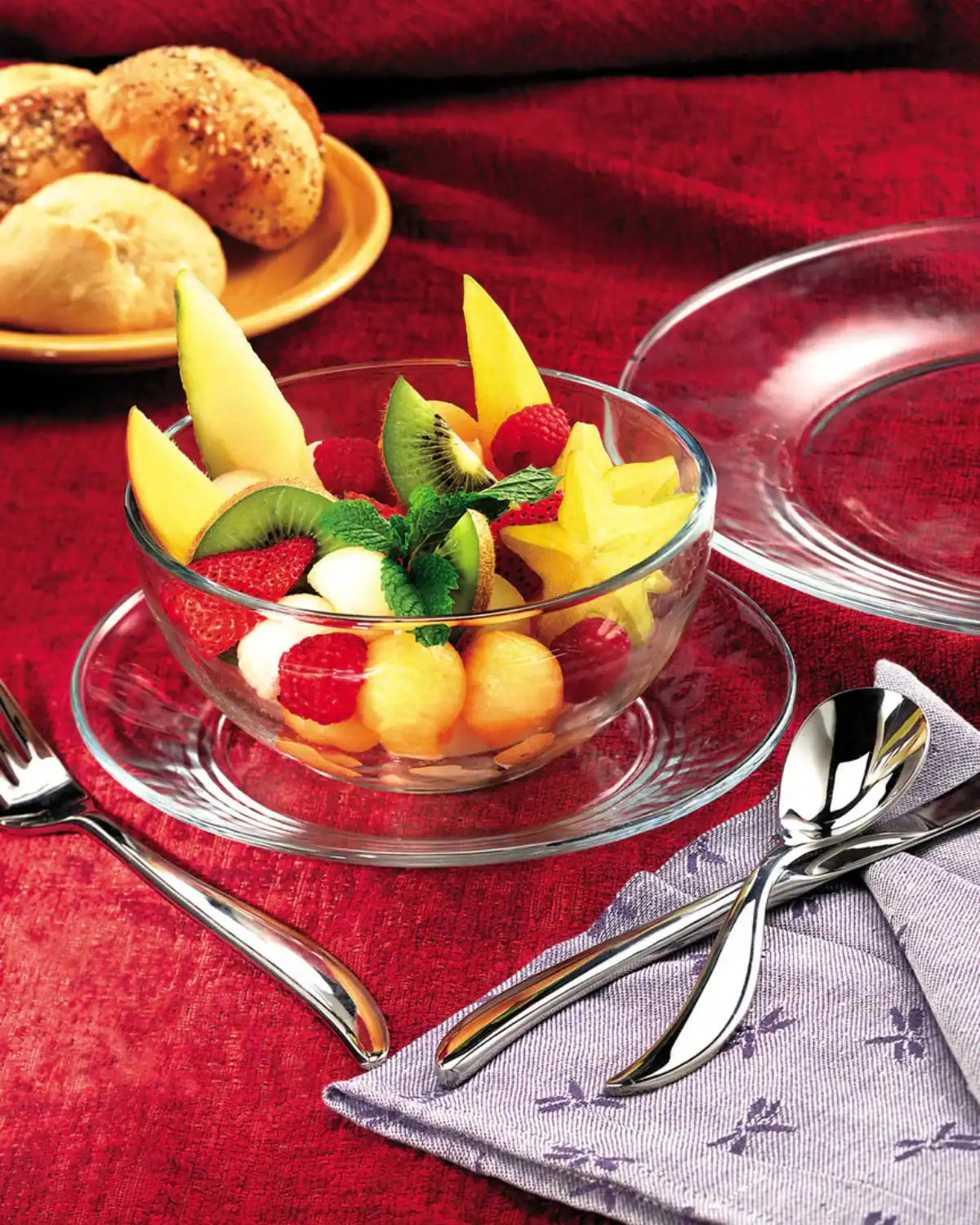 Libbey glass dinnerware made without lead or PFAS and designed for modern table settings.