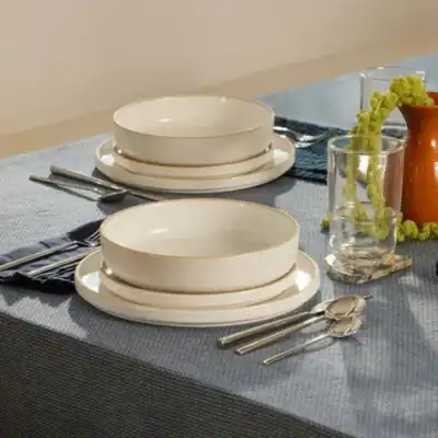 Our Place ceramic soup bowls crafted for everyday meals and free from PFAS-based coatings.