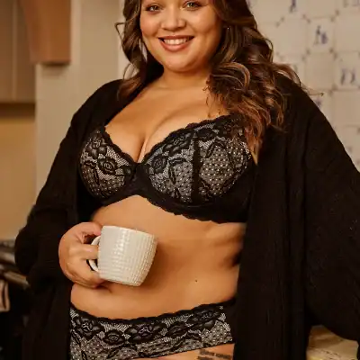 Julie May Debbie organic cotton and silk brief made with GOTS-certified organic Pima cotton and natural silk.