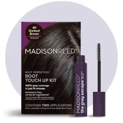 Madison Reed Quick-Fix Root Touch-Up for covering gray roots between hair color applications.