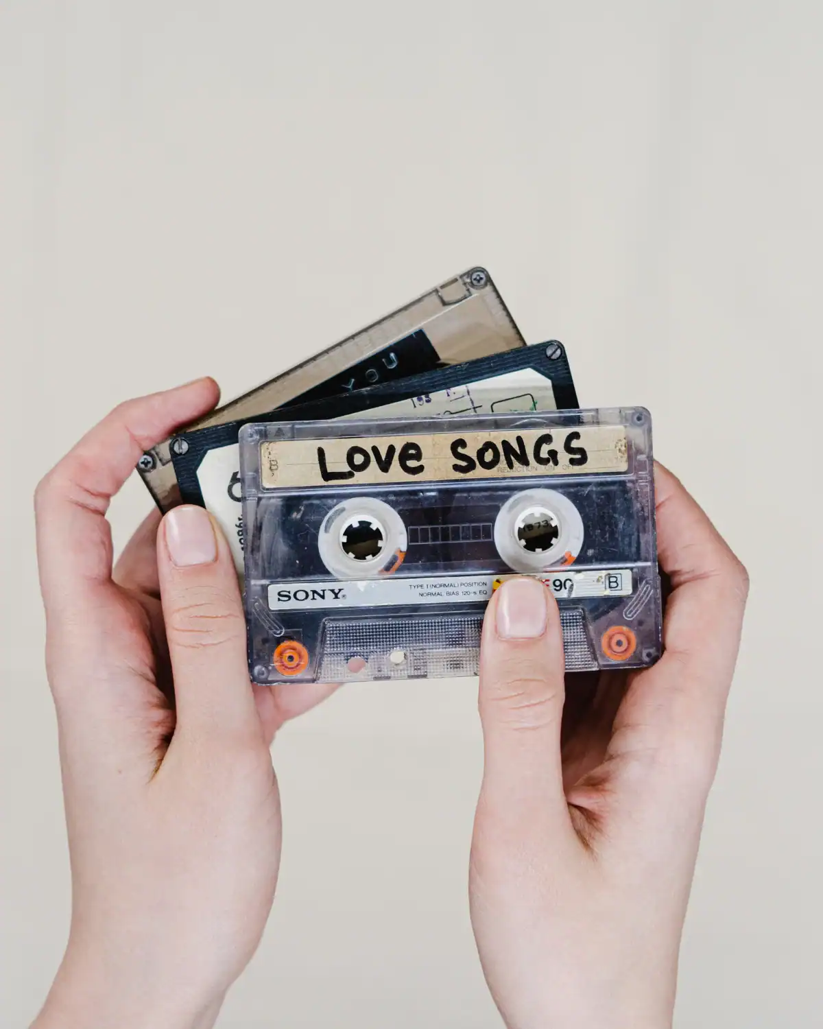 QR code card linking to a personalized holiday playlist.