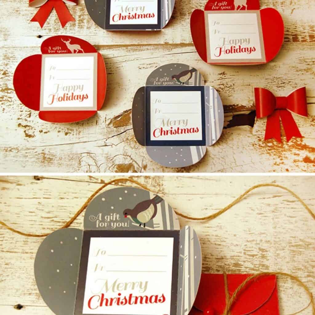 Botanical PaperWorks plantable Christmas cards made from seed paper that grows wildflowers after planting.