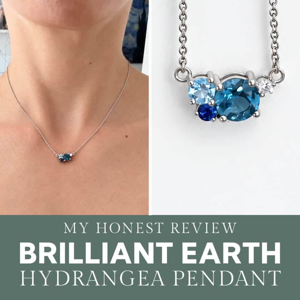 my honest review of the brilliant earth necklace