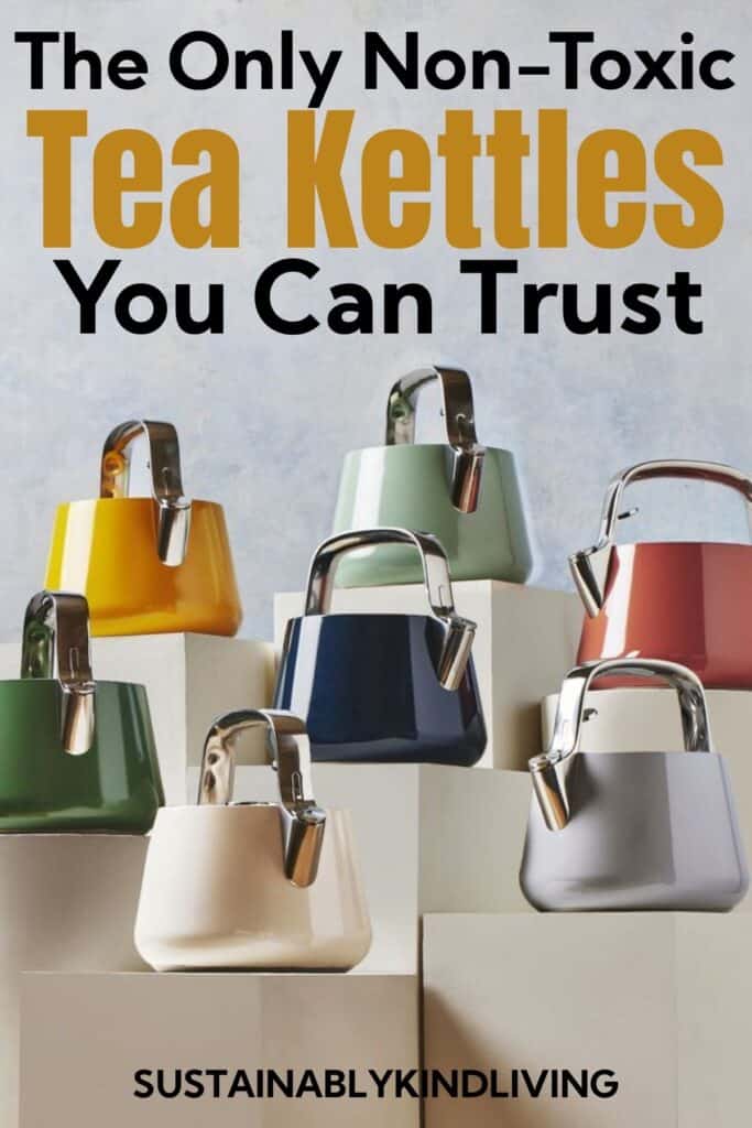 Non-Toxic Tea Kettles With Stainless Steel Interiors