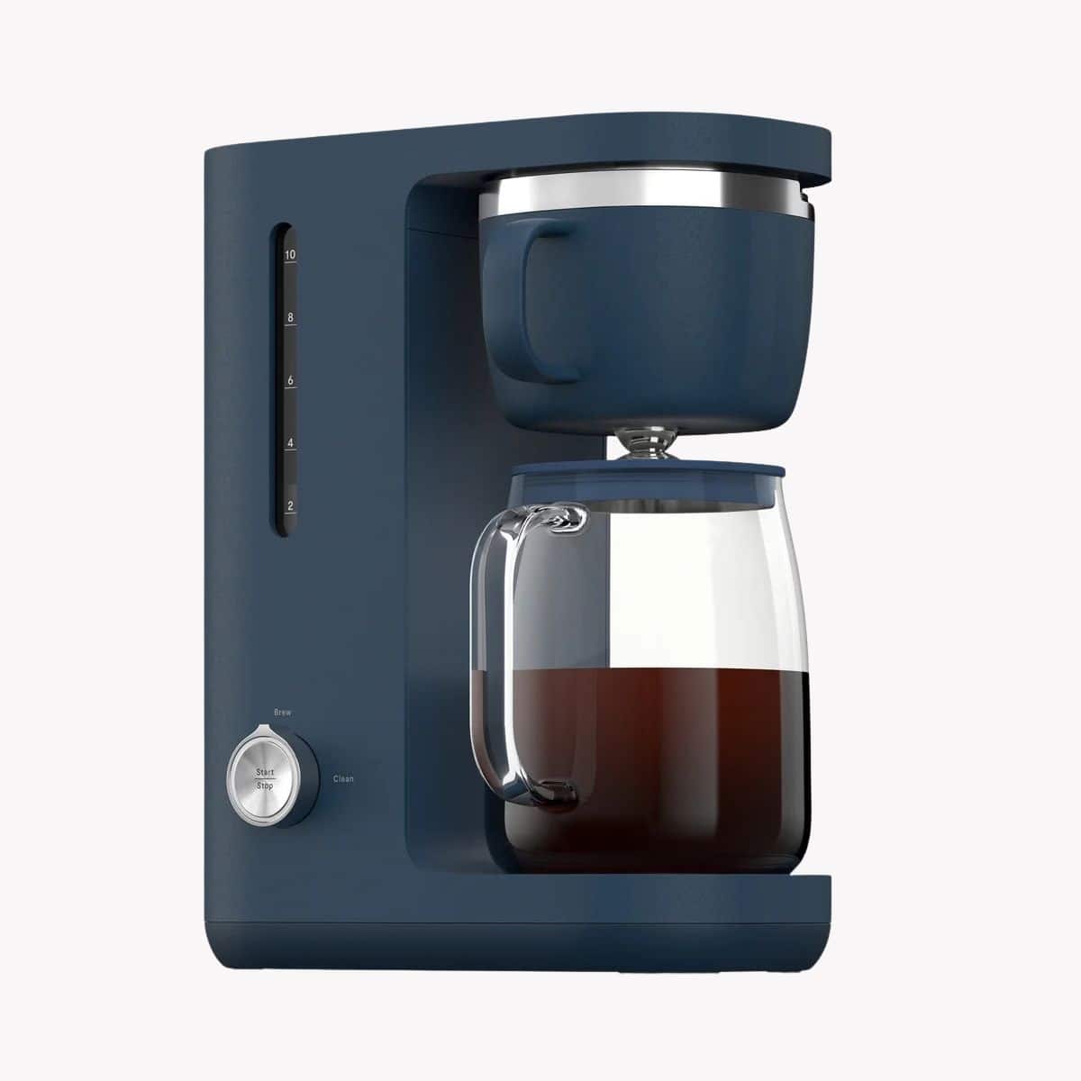 Caraway non-toxic coffee maker in midnight